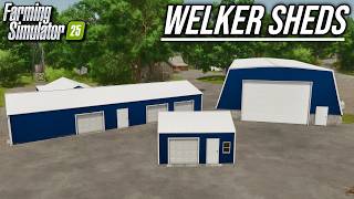 New Mods - Welker Sheds, American Workshop, & Soybean Factory! | Farming Simulator 25