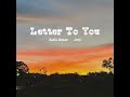 letter to you...