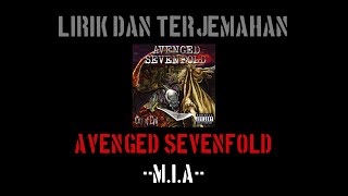 Missing In Action - Avenged Sevenfold (lirik terjemahan)