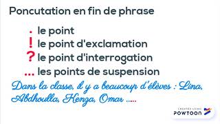 La phrase et la ponctuation