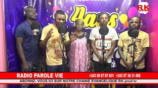 JEUNE ET PRIERE A LA RADIO PAROLE VIE PRIONS ENSEMBLE AVEC NOUS  sam le 21 12 2024