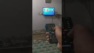 Comtrolling ps4 with tv remote. #shorts #shortsfeed #ps4 #remote #control