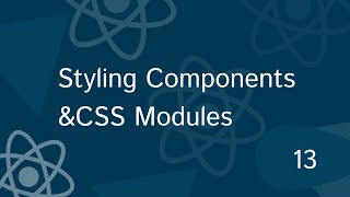 Full React Tutorial #13 -Styling and CSS Basics | Styling React Components with CSS Modules