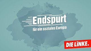 Endspurt zur Europawahl