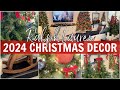 2024 CHRISTMAS DECORATE WITH ME | Living Room | RALPH LAUREN INSPIRED Bows and Plaid