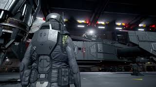 Star Citizen:  CUTLASS BLACK  - SKULL \u0026 CROSSBONES PAINT (review)