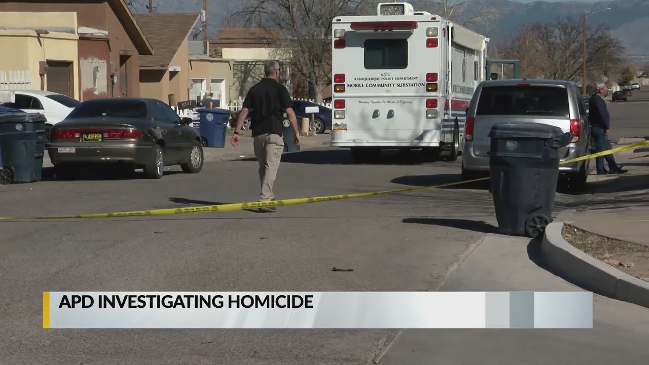 Investigation Continues Into Southwest Albuquerque Homicide - YouTube