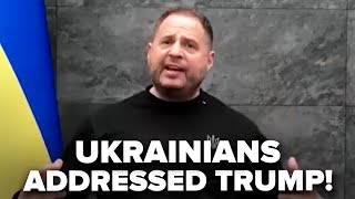 ⚡The Head of Zelenskyy's Office made a Statement on Trump's PLAN!