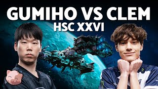 GUMIHO's Battlecruiser Surprise vs CLEM | HomeStory Cup XXVI (Bo5 TvP) - StarCraft 2