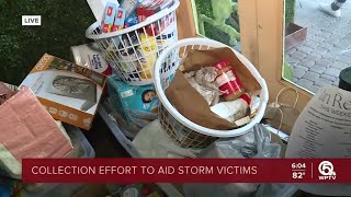 West Palm Beach restaurant collects relief items for Hurricane Ian victims