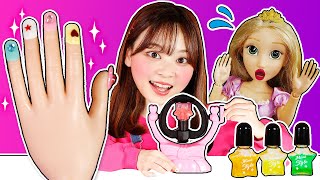 Manicure toy set for rapunzel doll | Xiaoling toy