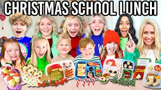 SCHOOL LUNCH PLANNiNG and PREP for LARGE Family! MOM of 16 KIDS!! *CHRiSTMAS EDiTiON*