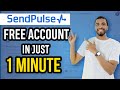 How to create a FREE SendPulse account for email marketing 2025