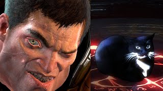 The DOOM Slayer sees Maxwell The Cat