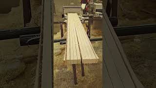 Long wood cutting process- Good tools and machinery make work easy