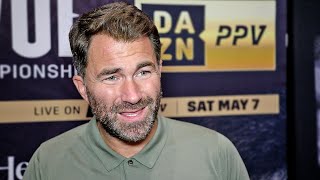 'FURY VS WHYTE NUMBERS NOT DISCUSSED so probably not very good' - Eddie Hearn