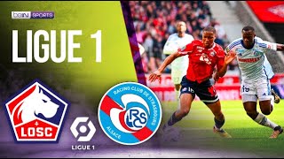 Lille vs Strasbourg | LIGUE 1 HIGHLIGHTS | 04/21/24 | beIN SPORTS USA