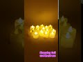 Warm Color Led Candle - Flameless Led Candle - Battery Operated Led Candle ( Shopping Gali )