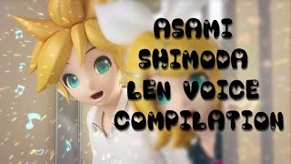 Asami Shimoda Len Voice Compilation