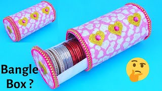 Bangle Box making at Home with Plastic Bottle | Best out of waste
