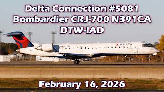 Delta Connection #5081: DTW-IAD