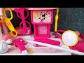 11 minutes satisfying with unboxing minnie mouse doctor play set collection asmr review toy