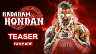 Kadaram Kondan Teaser | Vikram | Kamal Hassan | Motion Poster | Fan Made | Cine Cloud
