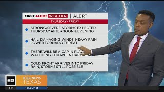 Severe weather headed to North Texas
