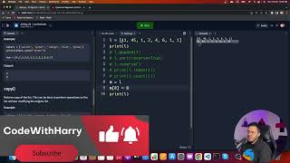 List Methods in Python Python Tutorial Day #23