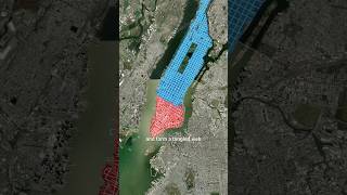 Why Manhattan’s Street Map Splits in Half 🗽 NYC’s Grid vs. Chaos 😱