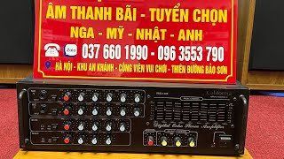 Amply Karaoke California - Pro 128E 👉 Huyền Thoại. Đời 1997 Hàng Bãi Xịn. Karaoke gia đình Chấm Hết