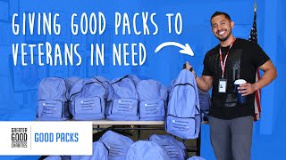 Good Packs | Benefitting Homeless Veterans and Their Pets