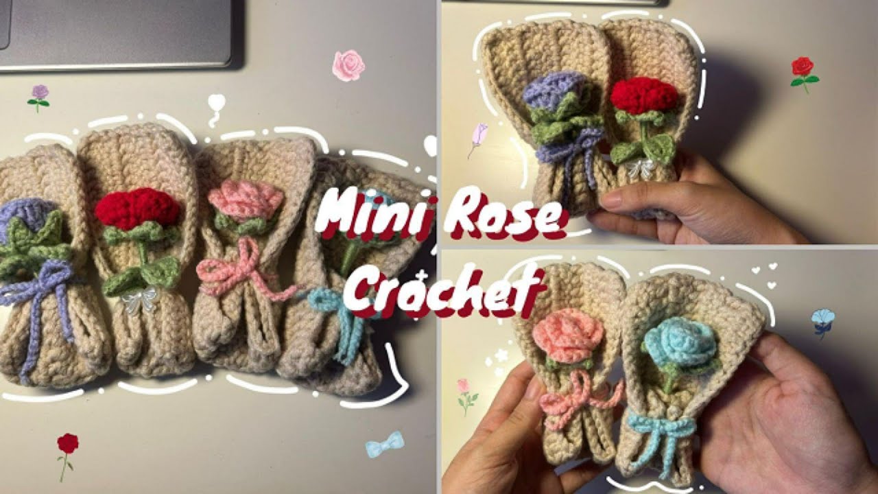 源mini Rose Crochet Youtube