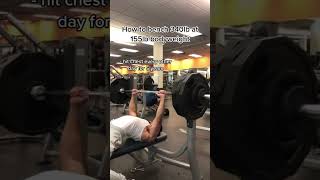 How To Bench 340lbs at 155lbs!!👀