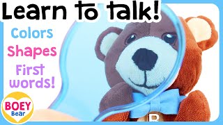 Baby Learning Video - Learn to Talk | Speech Video for Babies | Learn Colours, Shapes & First Words!