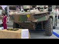 the french foreign legion s ebrc jaguar combat and reconnaissance vehicle at eurosatory 2024