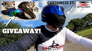 ANTI-FOG VISOR: Spyder Recon2│Smoke, Blue and Red Mirror Interchangeable Visors│Quick Review