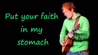 I'm A Mess -  Ed Sheeran (lyric video)