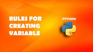 Rules for creating variable in Python | Python Tutorials For Beginners In Hindi #3