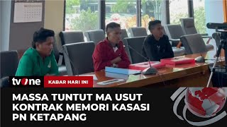 Aliansi Gerakan Mahasiswa Indonesia Gelar Unjuk Rasa di MA | Kabar Hari Ini tvOne