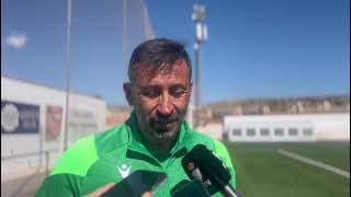 𝗥𝗨𝗘𝗗𝗔 𝗗𝗘 𝗣𝗥𝗘𝗡𝗦𝗔 | J23 - Declaraciones de nuestro entrenador Manolo Herrero