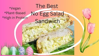 The Best No Egg Salad Sandwich | My Vegan Kitchen Life | Cooking | Tasting | Foodie Fun 🤗