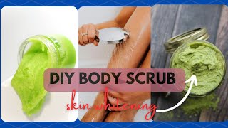 Ultimate DIY body scrub for radiant and glowing skin| Homemade body scrub that transform your life