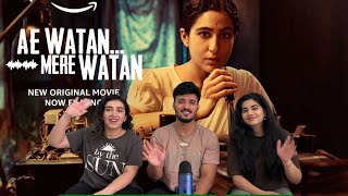 Ae Watan Mere Watan Trailer | Sara Ali Khan | Emraan Hashmi | Prime Video | 4Idiots React