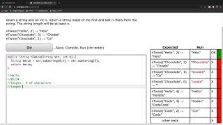 CodingBat String1 nTwice