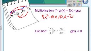 6-6 Part 1 Function Operations and Domains