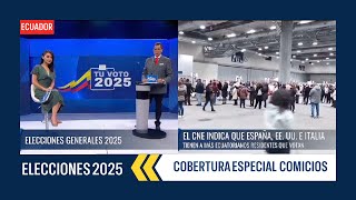 Ecuador celebra elecciones: ¿Continuidad conservadora con Noboa o regreso al correísmo con González?