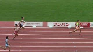 鵜池優至 46.59 決勝 400mジュニア男子 日本ジュニアユース陸上2016