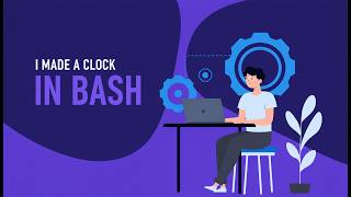 I Built a Digital Clock in Bash Script 🐧