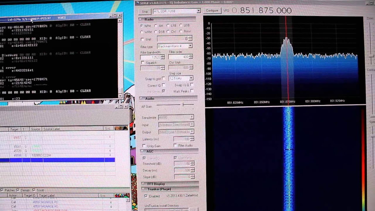 Rtl Sdr Sharp P25 Decoding Youtube